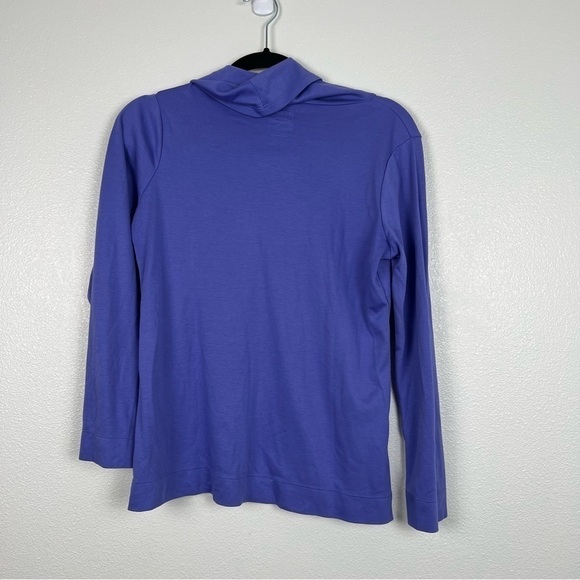 L.L‎ Bean Long Sleeve Cowl Neck Tee Sz S - Picture 5 of 6